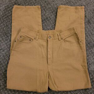 Tan Khaki Jeans Lauren Jean Co by Ralph Lauren Womens sz 14